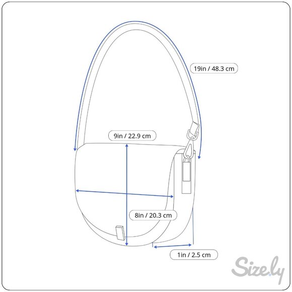 Kipling Women’s Blue Multi Floral Pattern Adjustable Strap Crossbody Bag Sz M - Picture 14 of 14